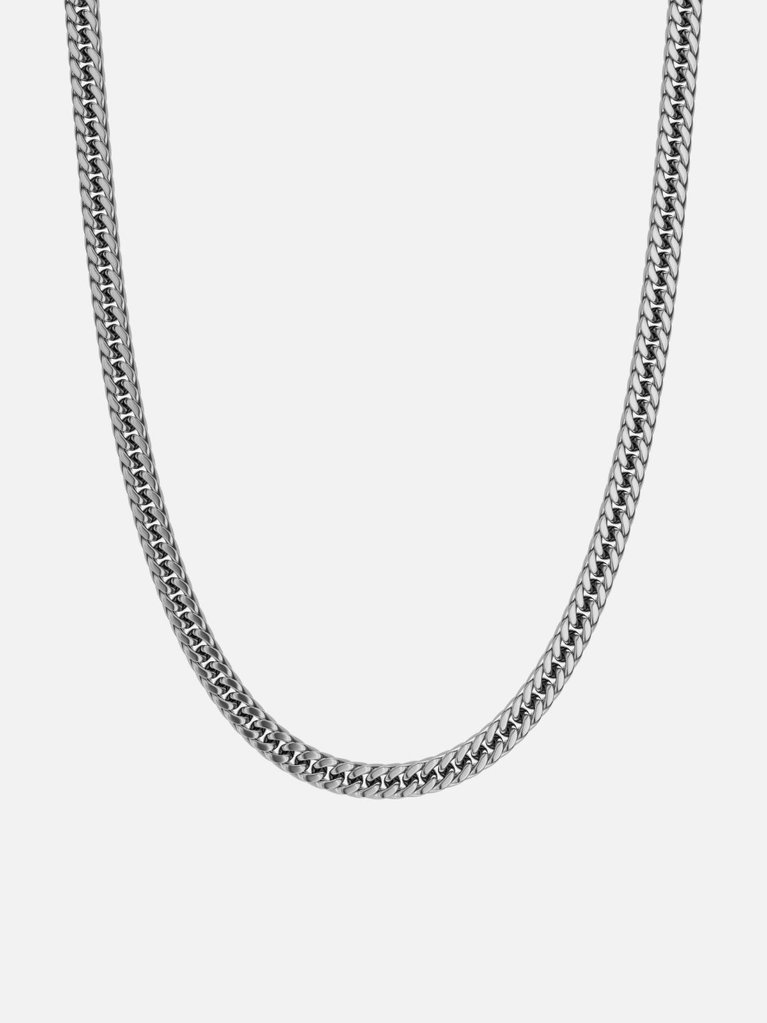 CUBANSE KETTING 5MM | Zilver