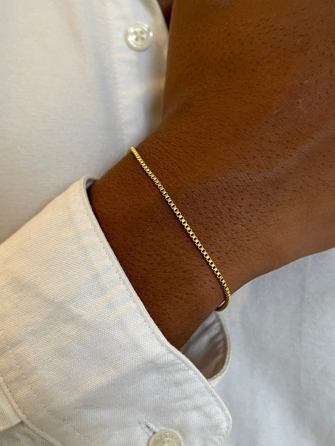 BOX ARMBAND | 18K Goud