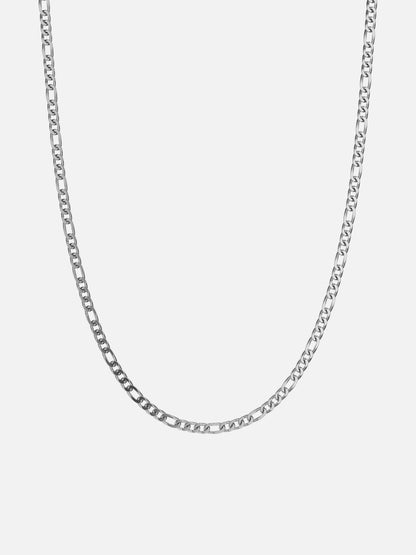 Figaro ketting 3 mm | Zilver