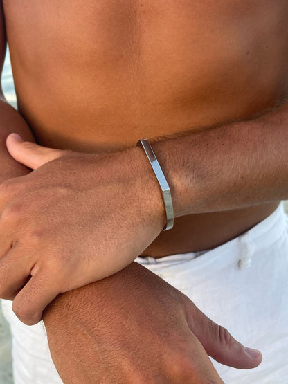 UNISIZE TROPEZ ARMBAND | Zilver