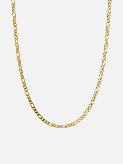 Figaro ketting 3 mm | 18 karaats goud