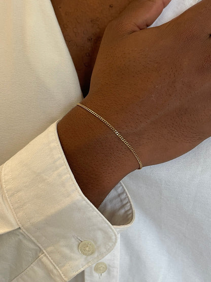 Cubaanse armband 1,8 mm | 18 karaats goud