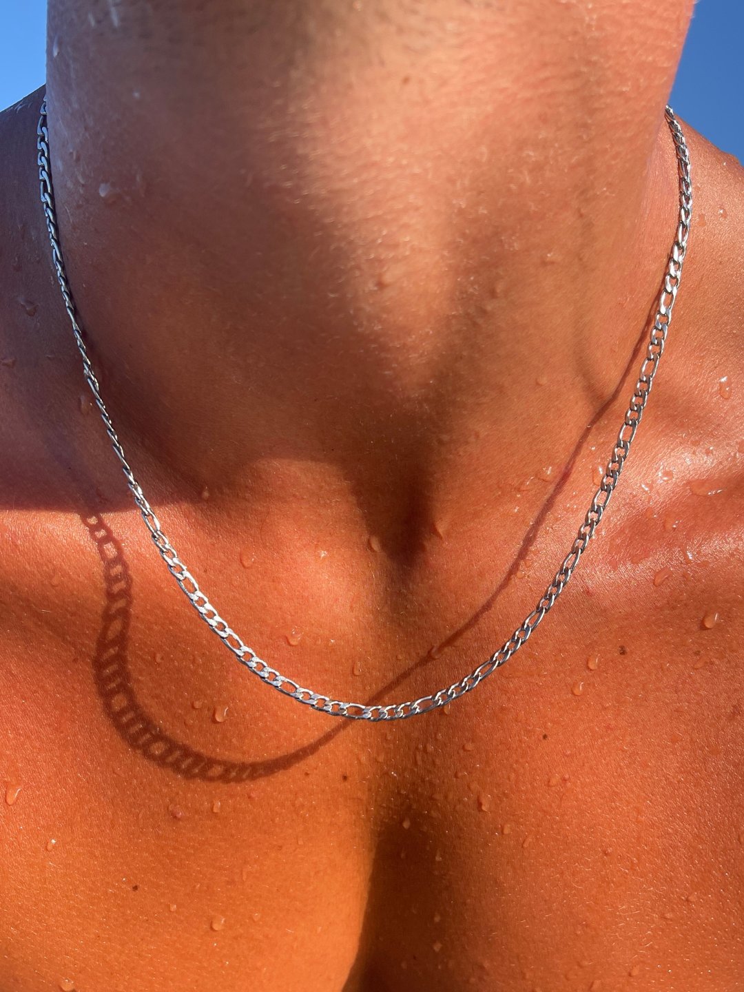 Figaro ketting 3 mm | Zilver