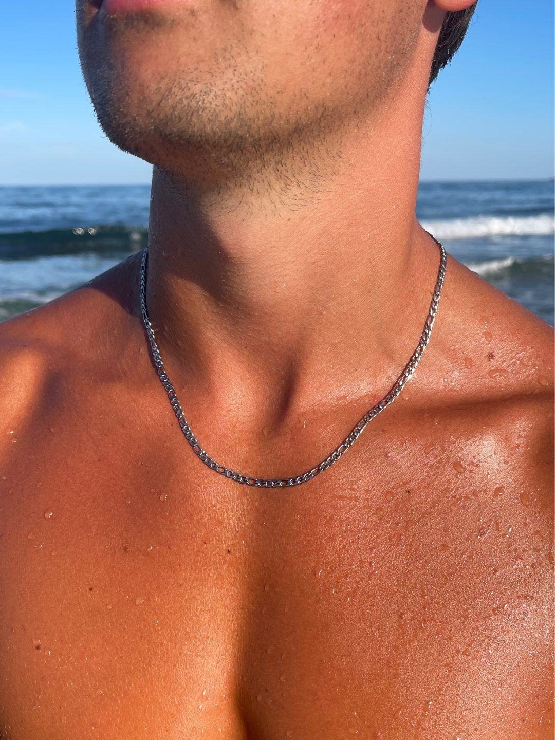 Figaro ketting 3 mm | Zilver