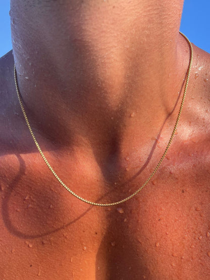 BOX CHAIN ​​| 18K Goud