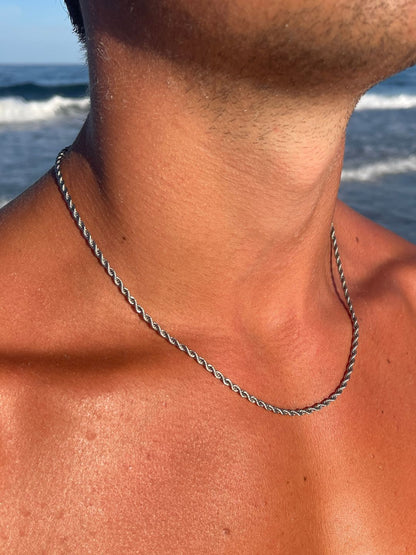 TOUWKETTING 3MM | Zilver