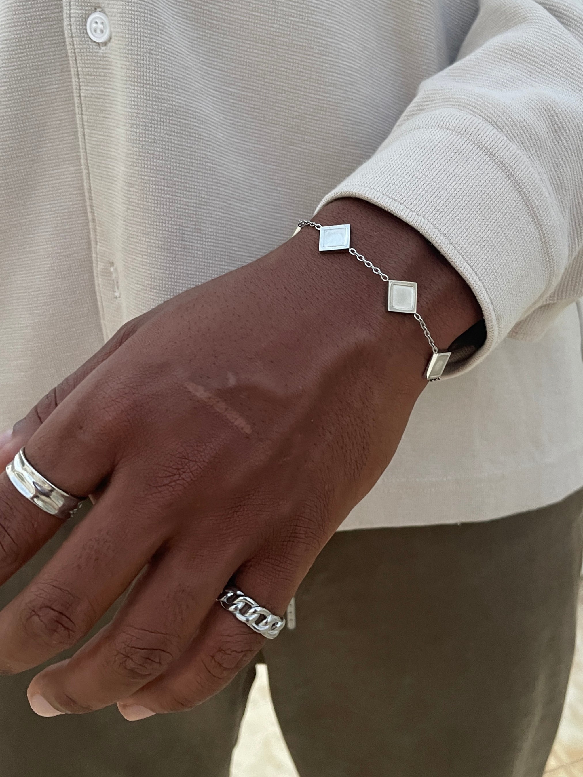 Talismanarmband | Zilver