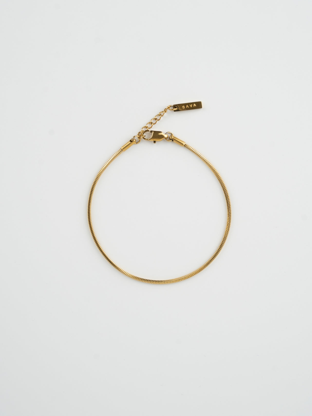 VIERKANTE ARMBAND | 18K Goud