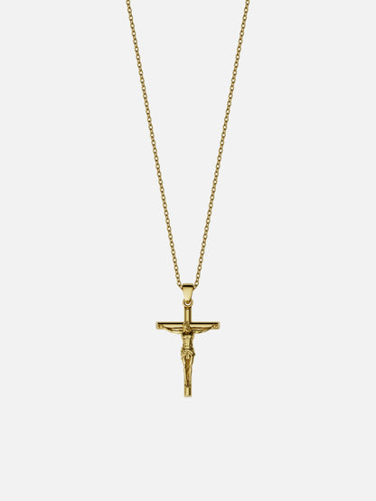 KRUISBEELDKETTING | 18K Goud