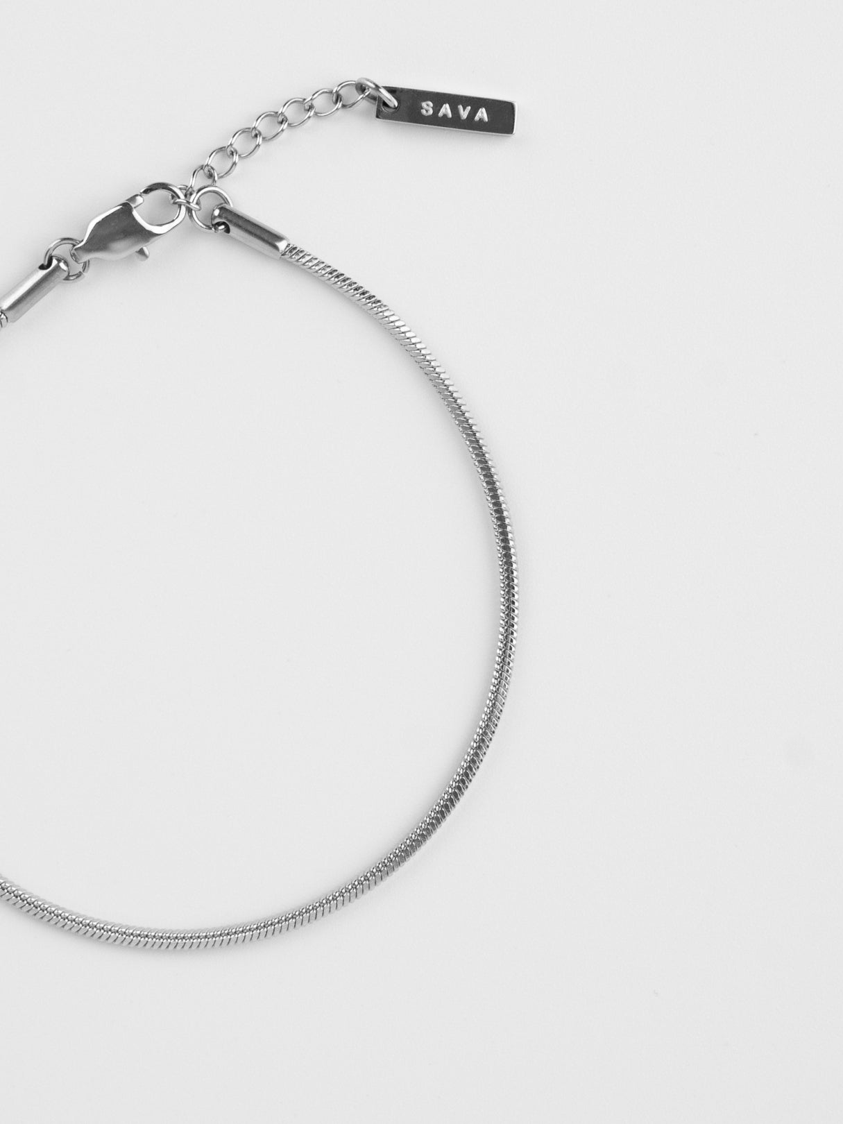 VIERKANTE ARMBAND | Zilver