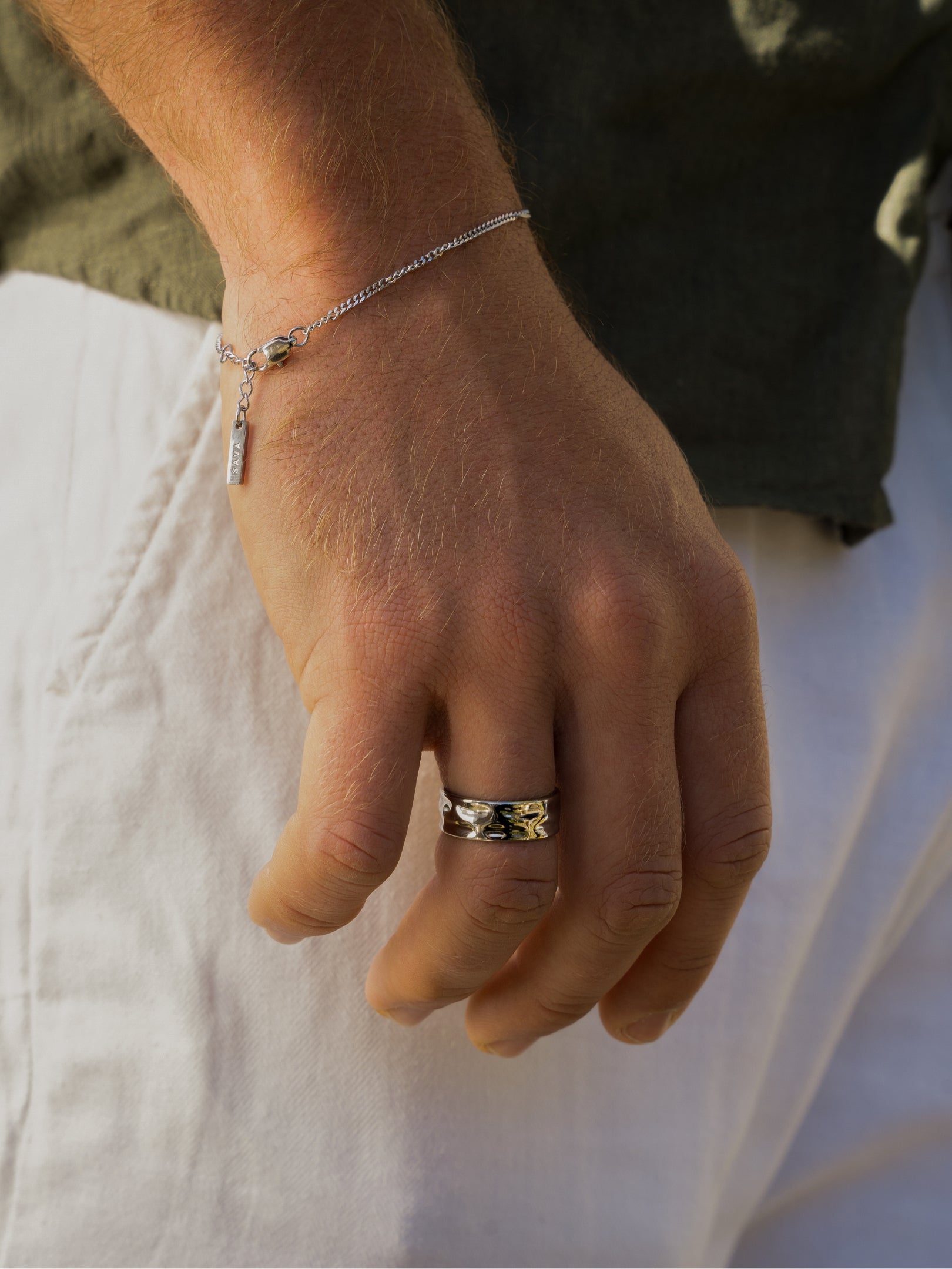 UNISIZE AMSTERDAM RING | Zilver