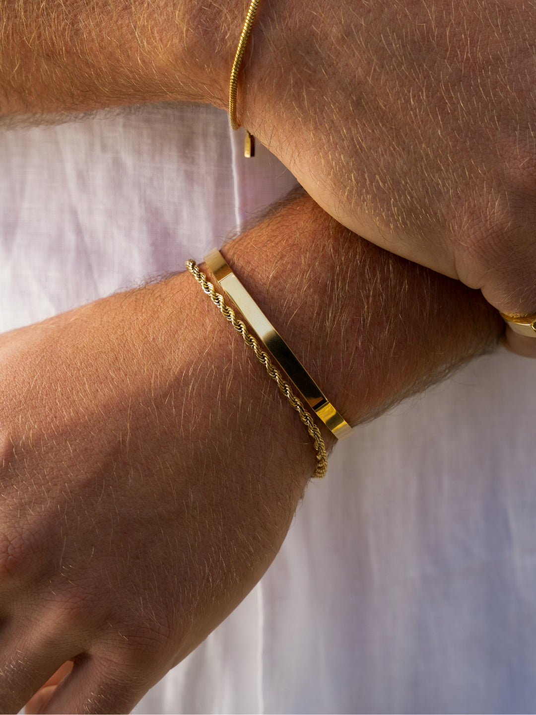 UNISIZE TROPEZ ARMBAND | 18K Goud