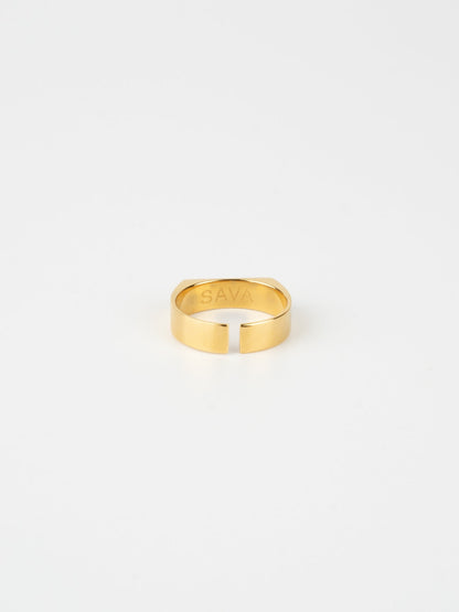UNISIZE TROPEZ RING | 18K Goud