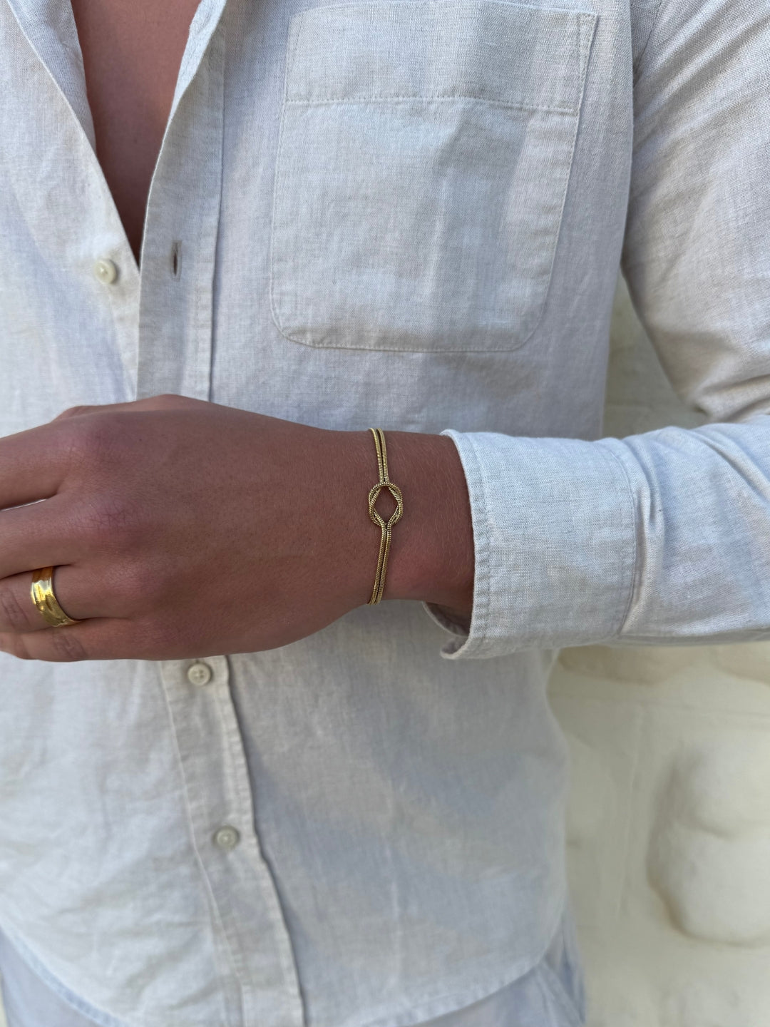 INFINITY ARMBAND | 18K Goud