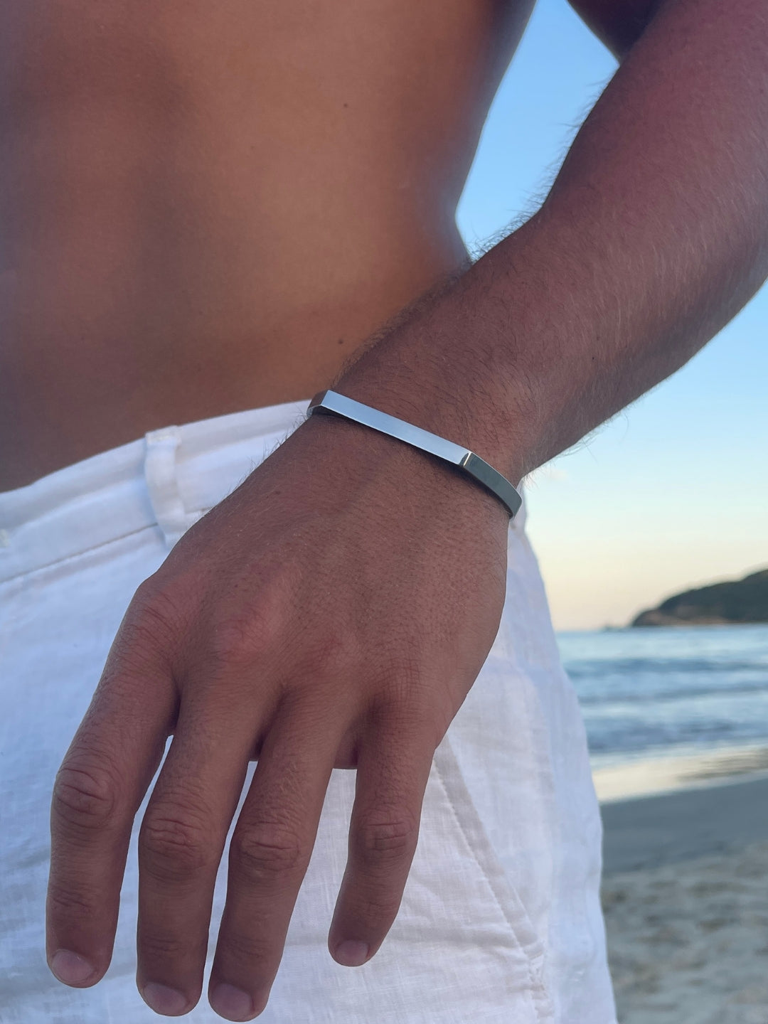 UNISIZE TROPEZ ARMBAND | Zilver