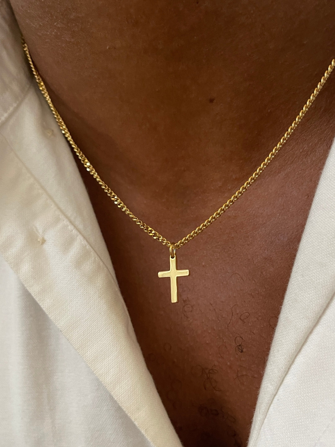 KRUISKETTING | 18K Goud