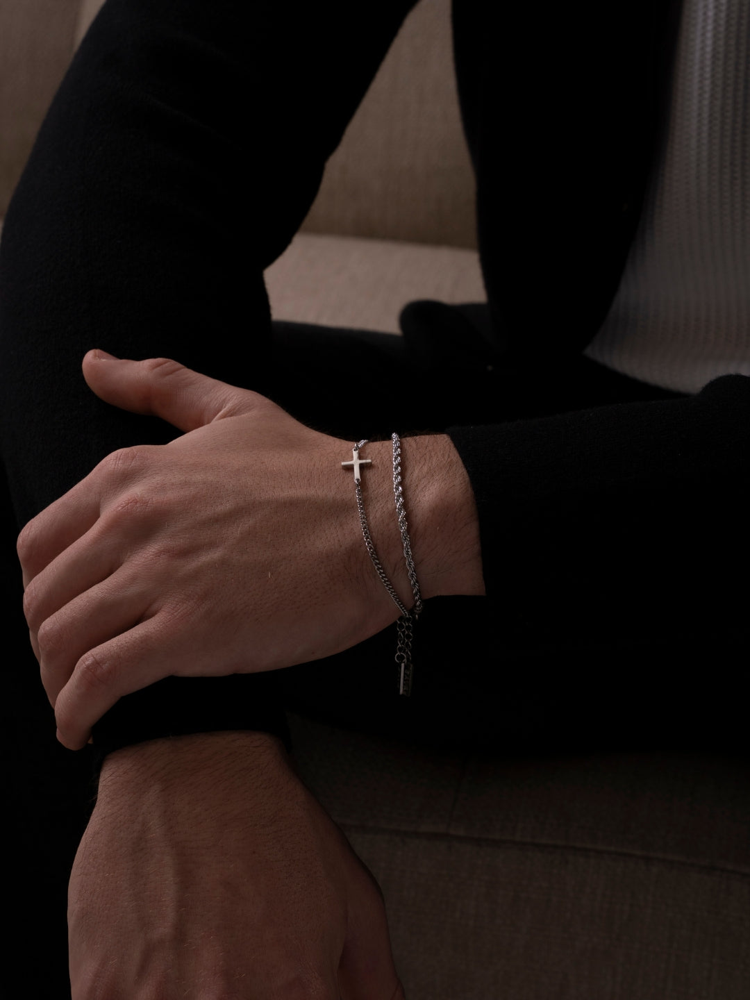 KRUISARMBAND | Zilver