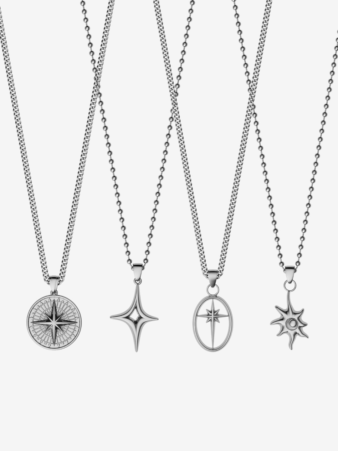 GALAXY KETTINGSET | Zilver