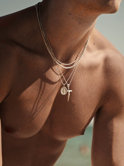 CHRISTELIJKE KETTINGSET | Zilver