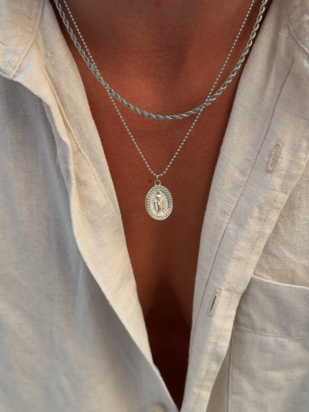 CHRISTELIJKE KETTINGSET | Zilver