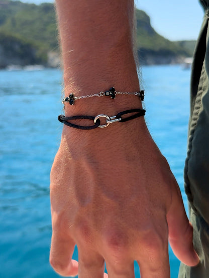 MIDNIGHT UNITY ARMBAND | Zilver